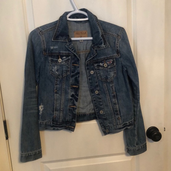 Pristine condition 9/10   Hollister Jean Jacket - Picture 1 of 6